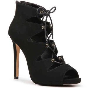 Aldo Asteadia black lace up heels
